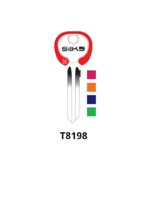 T8198 UL055DZ YALE 6PIN L SILKY