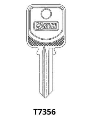 MSD12 T7356 CYLINDER LOCK