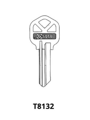 MSD25 T8132 KS1 BRASS DOOR LOCK